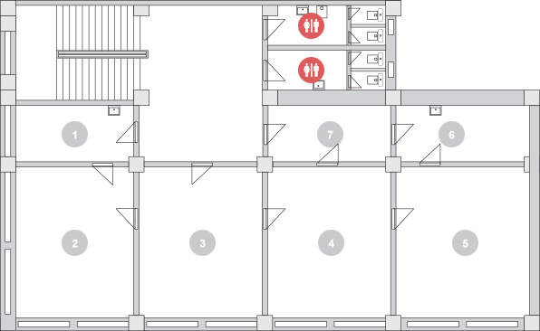 Obchodné centrum | Blok D | Prvé podlažie